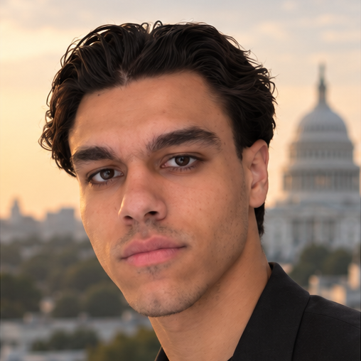 Portrait of Batu Yetki in Washington, DC